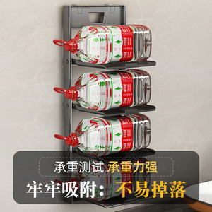 Multi Layer Kitchen Wall Mounted Shelf Aluminum Foldable L Shaped Three Tier Food Prep Rack - Product Image 4
