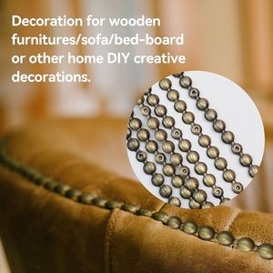 Đồ nội thất decorativenail thép carbon cổ sofa trang trí tack Brass kết thúc upholsterytacks sofa cổ brassnails đẩy Pin - Product Image 6