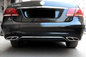 E Class W212ดัดแปลงหลัง Diffuser รุ่นคลาสสิกสำหรับเมอร์เซเดสเบนซ์ W212อัปเกรด Diffuser E300 2013 2015 - Product Image 3