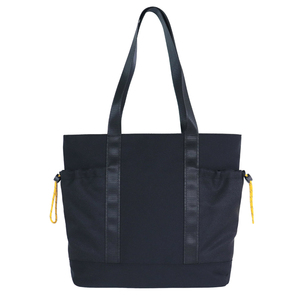 Sacs fourre-tout d'été avec poches latérales à fermeture éclair, certifiés GRS, pour femmes, noirs, de haute qualité, écologiques, recyclés OBP - Product Image 3
