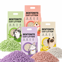 Litière pour chat naturelle à base de haricots, absorption rapide des urines, maintient la fraîcheur intérieure, litière de tofu sûre pour les familles et les éleveurs de chats