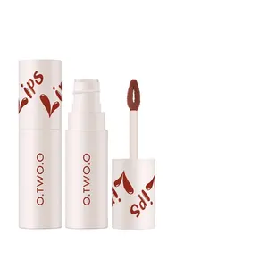 O.TW O.O-pintalabios líquido mate de terciopelo, lápiz labial ligero, cosmético no pegajoso, esmalte de labios resistente al agua, tinte de labios de larga duración