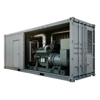Système d'alimentation modulaire en conteneurs intégrant le stockage de batteries solaires et le contrôle des générateurs diesel pour les sites éloignés