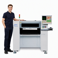 Máquina de Montaje de Chips SMT, Máquina de Colocación de Componentes de Alta Velocidad T8-80F con 10 Cámaras y 80 Alimentadores