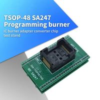 Adaptador TSOP48 a DIP48 de alta calidad, enchufe de prueba TSOP48 paso de 0,5mm para RT809F RT809H y para programador USB XELTEK