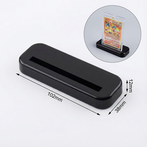 Tempat Kartu Akrilik Hitam Kompatibel dengan Kartu Berperingkat PSA - Product Image 2
