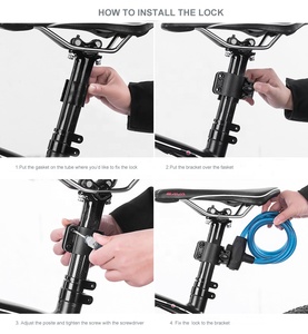 Lucchetto a D <span class=keywords><strong>per</strong></span> Bicicletta con Copertura Decorativa, Antifurto <span class=keywords><strong>per</strong></span> Scooter e Moto, Vendita Calda - Product Image 5