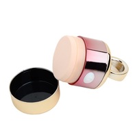 Éponge à maquillage électrique vibrante coréenne double usage (application humide et sèche) pour BB crème et fond de teint, non lavable