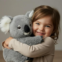 Peluche Koala de 25 cm en coton PP, jouet en peluche mignon pour couple, cadeau de mariage, animal en peluche pour la guérison émotionnelle