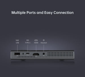 D062 Proyector de Bolsillo Portátil para Teléfonos Móviles Inteligentes, Ideal para Campamentos al Aire Libre y Cine en Casa - Product Image 3