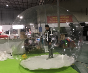 Bricolage décoration fête gonflable maison à bulles dôme tout clair hôtel location camping en plein air <span class=keywords><strong>bulle</strong></span> gonflable - Product Image 2