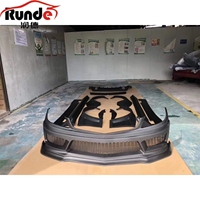 Kit de carrosserie Runde pour mercedes-benz C-CLASS W204 C63 AMG mise à niveau Style Robot Kit de carrosserie pare-chocs avant diffuseur arrière jupe latérale