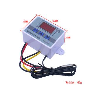 Wgzx XH-W3002 kỹ thuật số điều khiển nhiệt độ Nhiệt 110V 220V 12V 24V thermoregulator Aquarium lồng ấp tùy chỉnh cài đặt - Product Image 5