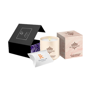 शंघाई जंगलों पैकिंग समूह के साथ कस्टम छोटे प्रीमियम तह पैकेजिंग गहने चुंबकीय मोमबत्ती बक्से लोगो - Product Image 2