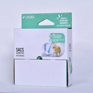 Factory Direct Sale Custom Eco-Friendly Biodegradable Cornstarch Dog Poop Bags Waterproof Pet Waste Disposal - Product Image 2