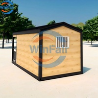 Villas modulaires préfabriquées triangulaires modernes WinFair en conteneurs portables à Porto Rico pour maisons de retraite / maisons d'hôpitaux pour personnes âgées