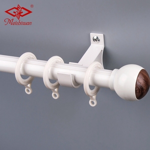 Double rideau en aluminium blanc de style simple Polonais pour l'hôtel - Product Image 4