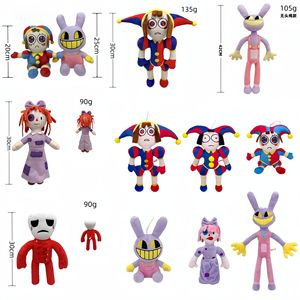 <span class=keywords><strong>DOULUO</strong></span> L'incroyable jouet en peluche de cirque numérique Joker Pomni Jax Poupée en peluche de cirque numérique - Product Image 3