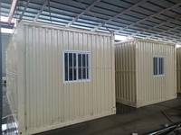 Bon prix Maisons pliables Bureau modulaire préfabriqué de 20 pieds Maison en conteneur extensible pliable à vendre