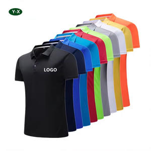 Groothandel Mannen Slim Fit Poloshirt Voor Mannen Vrouwen Unisex Custom Logo Borduurwerk Polyester Polo Golfshirt - Product Image 1