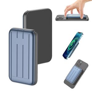 Mini 5000mAh magnétique sans fil batterie externe 15W USB C PD charge rapide Portable LED LI-polymère chargeur Mobile haute capacité - Product Image 4