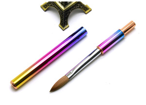 Caliente yihuale <span class=keywords><strong>uñas</strong></span> nuevo producto <span class=keywords><strong>2021</strong></span> placa cepillo de acrílico kolinsky cepillo de <span class=keywords><strong>uñas</strong></span> de acrílico kolinsky pinceles acrílicos #10 - Product Image 3