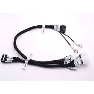 OEM Auto Electronics Wire Harness Custom Jst Molex Terminal Plug 2-30pin Montagem de cabos para uso automotivo 4 Pin - Product Image 1