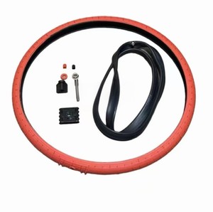 <span class=keywords><strong>Chambre</strong></span> à <span class=keywords><strong>air</strong></span> double pression d'<span class=keywords><strong>air</strong></span> de 21 pouces pour moto tout-terrain, en butyle, rouge, garantie 1 an - Product Image 4