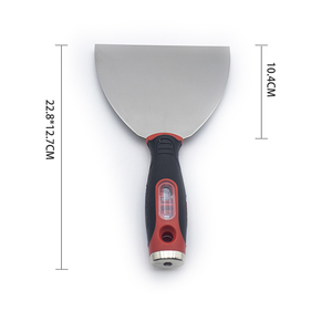Wholesale 5in Industrial &amp; DIY Grade Multifunctional Stainless Steel Screwdriver <strong>Bit</strong> and PP+TPR Handle Putty Knife - Product Image 1