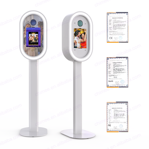 Thông minh bên <span class=keywords><strong>Photo</strong></span> Booth kim loại trường hợp máy ảnh DSLR <span class=keywords><strong>Photo</strong></span> Booth iPad photobooth ngay lập tức in Selfie kiosk với ứng dụng/điều khiển từ xa - Product Image 5