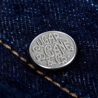 Fabricant d'accessoires vestimentaires, conception personnalisée, gravure de logo, boutons en métal argenté antique électroniques pour sac