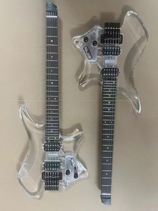 High Quality OEM Guitar Single Double 39-Inch Entry-Level Acrylic/Wood 6 <b>Strings</b> Guitar for Beginner - Product Image 4