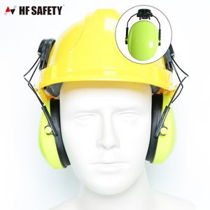Casque de sécurité jaune orange haute visibilité pour les travailleurs de la construction routière - Product Image 2