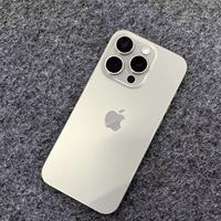 Venta al por Mayor de Teléfonos Inteligentes iPhone 15 Pro Originales de Titanio Natural 5G de Alta Calidad, iPhone 15 Pro Desbloqueados Globales, Teléfonos Móviles Usados