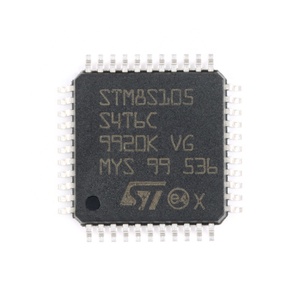 ชิป IC ของแท้ใหม่ 16MHz หน่วยความจำแฟลช 16KB ไมโครคอนโทรลเลอร์ 8 บิต MCU LQFP-44 STM8S105S4T6C - Product Image 1