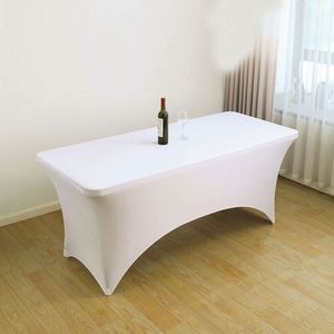 Housse de table personnalisée pour salon professionnel, impression de logo, polyester, 4 pieds, 6 pieds, 8 pieds - Product Image 3
