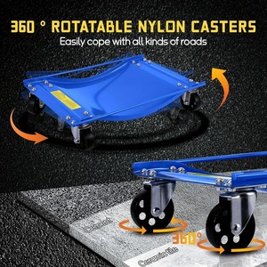 Juego de 4 Patines Hidráulicos de Acero para Ruedas de Coche, Resistentes, para Mover Coches, Camiones, Remolques, Motocicletas y Barcos - Product Image 5