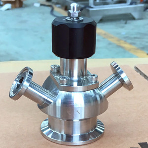 Les fabricants fournissent des vannes d'échantillonnage manuel aseptique sanitaire en acier inoxydable vannes stériles à simple double orifice pour l'échantillonnage de l'eau - Product Image 3