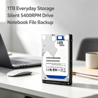Disque SATA 2,5 10JPVX 1 To Bleu Mobile pour Stockage Interne d'Ordinateur Portable, Grade A d'Origine, Testé, 100% en Bon État, 5400 tr/min