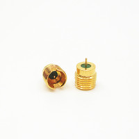 Conector Coaxial RF SMPM Macho de Rosca Completa Sellado Herméticamente, Mini SMP SSMP de 50 Ohmios, DC ~ 50 GHz