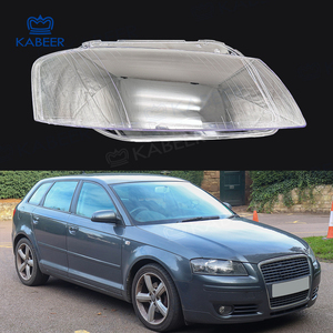 Para <span class=keywords><strong>Audi</strong></span> <span class=keywords><strong>A3</strong></span> cubierta de faro transparente pantalla cubierta de lente de faro 2003-2008 Año - Product Image 1
