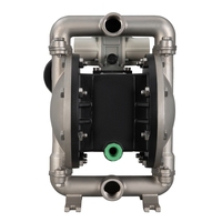 Pompe à diaphragme pneumatique haute pression en acier inoxydable BSK 1 pouce avec membrane NBR, contrôle entièrement automatique, OEM pour eaux usées