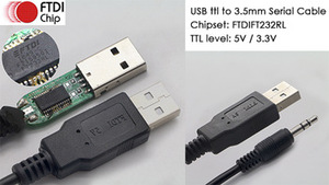 <span class=keywords><strong>FTDI</strong></span> TTL <span class=keywords><strong>RS</strong></span> <span class=keywords><strong>232</strong></span> PL2303 <span class=keywords><strong>USB</strong></span> để DC 3.5 Jack cáp cho loạt UART giao diện phần mềm phần cứng - Product Image 4