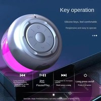S100 Kleurrijke Led Rgb Mini Draadloze Outdoor Stereo Speakers Draagbare Rgb Muziek Geluid Kolom Met Tf Subwoofer Voor Feesten