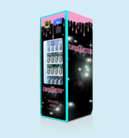 Magasin pour boissons et collations, professionnel, séchage rapide 24 heures, Machine à vendre combinée