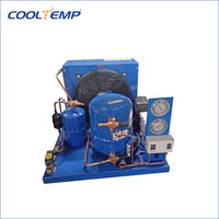 Unité de condensation de réfrigération de type U personnalisée LANCO 6HP avec compresseur hermétique Copeland