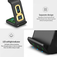 Station de charge sans fil compacte et portable à détection précise Type de support Chargeur sans fil multifonctionnel avec port USB