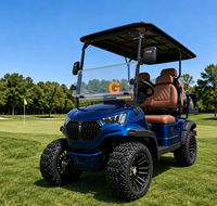 Voiturette de golf électrique tout-terrain personnalisable, buggy de golf sur mesure avec couleurs et configurations optionnelles