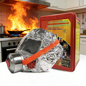 Maschera Antincendio per Auto-Salvataggio da 30 Minuti, Produzione all'Ingrosso, Cappuccio Antifumo <span class=keywords><strong>di</strong></span> <span class=keywords><strong>Sicurezza</strong></span>, Maschera <span class=keywords><strong>di</strong></span> Fuga d'Emergenza - Product Image 5