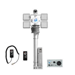 슈퍼 타워 라이트 램프 LED 조명, 강력한 이동식 휴대용 1.5m-10m 텔레스코픽 마스트, 차량용 12V 24V 미니 12m - Product Image 3